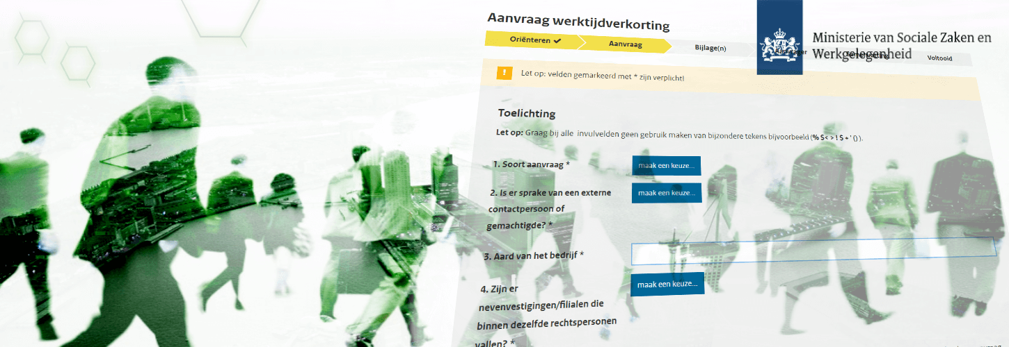 Hoe kan ik werktijdverkorting en een WW-uitkering voor mijn personeel aanvragen ,aanvraag werktijdverkorting