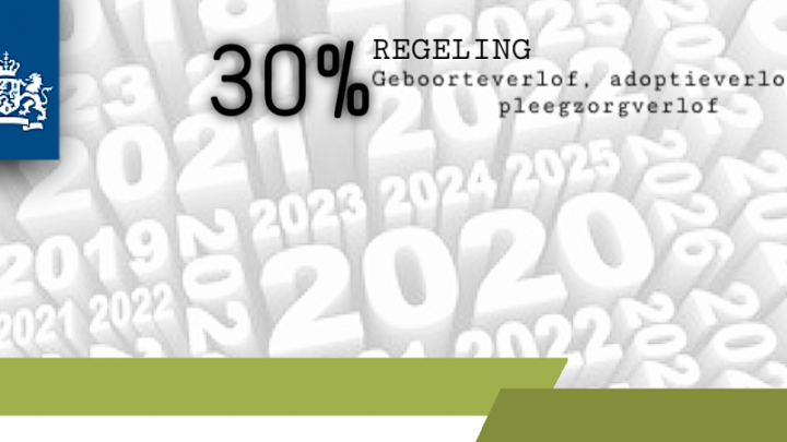 30% REGELING, geboorteverlof, adoptieverlof, pleegzorgverlof, 30%-regeling